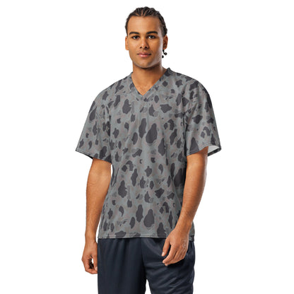American Frog Skin Snow Shadow CAMO Unisex Football Jersey