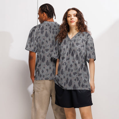 American Frog Skin Snow Shadow CAMO Unisex Football Jersey