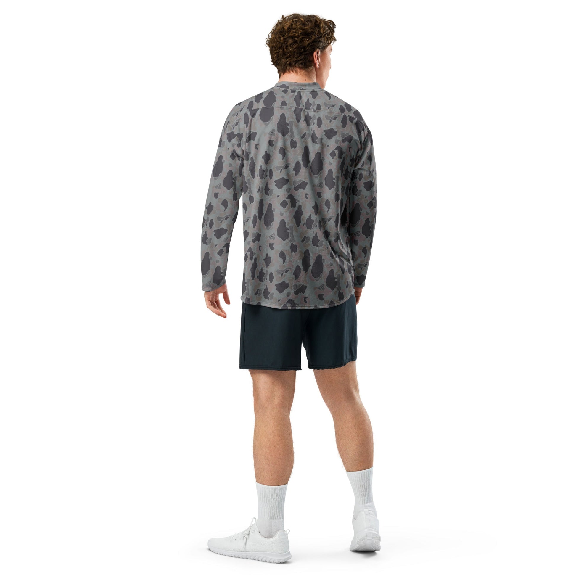 American Frog Skin Snow Shadow CAMO Unisex Hockey Fan Jersey