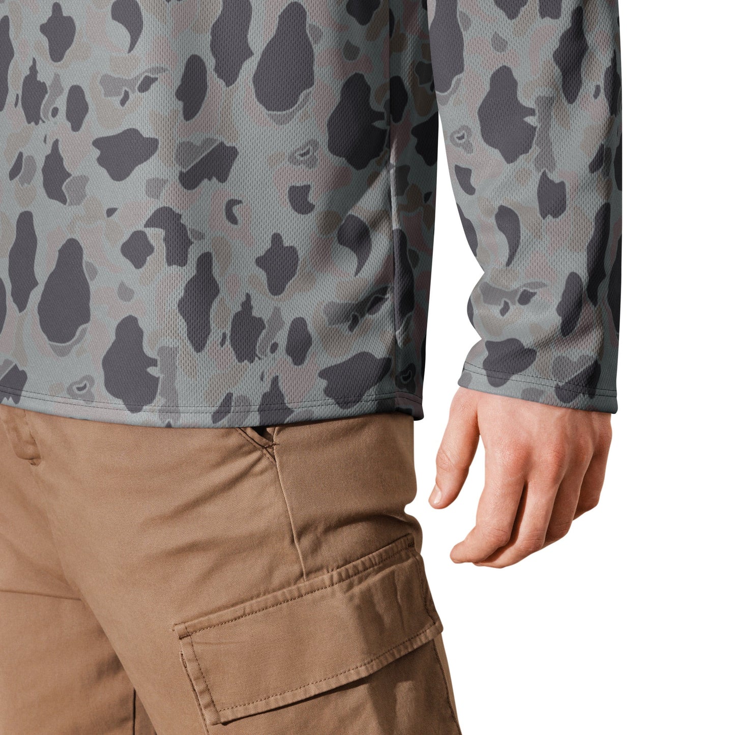 American Frog Skin Snow Shadow CAMO Unisex Hockey Fan Jersey