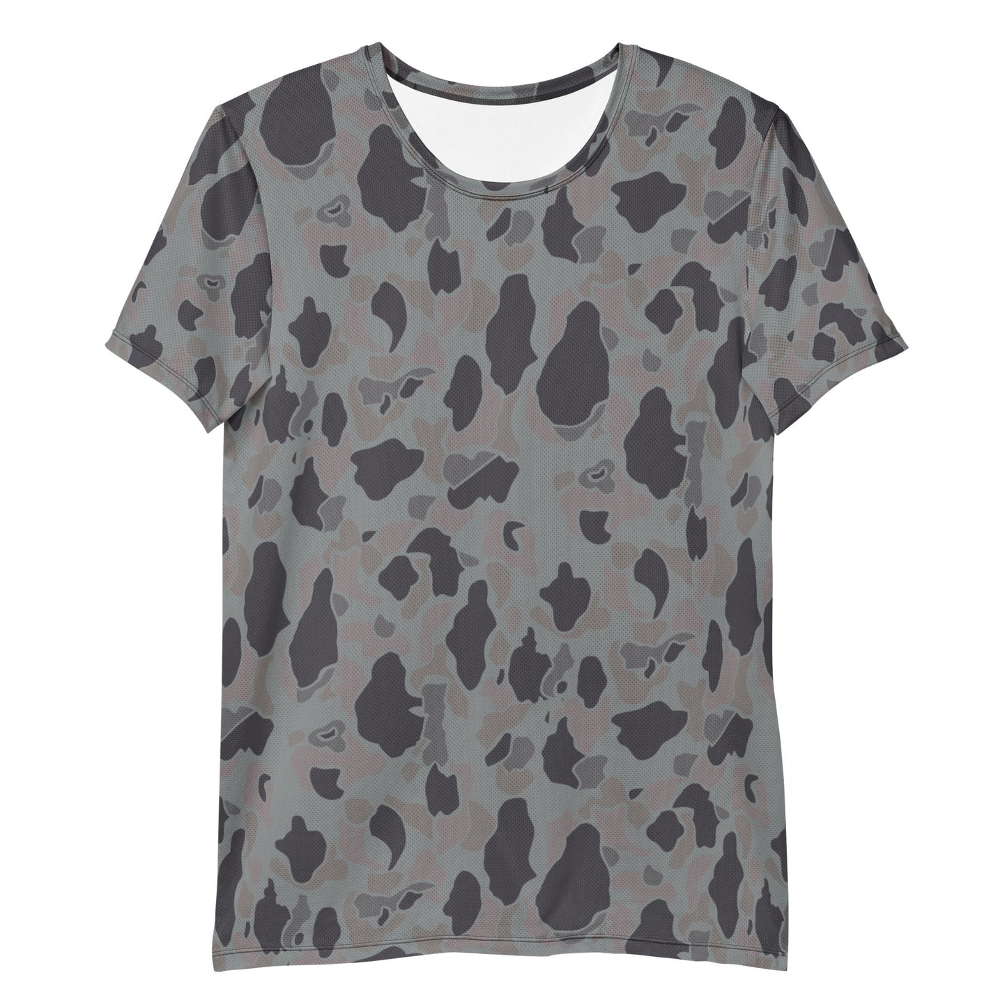 American Frog Skin Snow Shadow CAMO Mens Athletic T-Shirt
