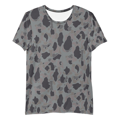 American Frog Skin Snow Shadow CAMO Mens Athletic T-Shirt