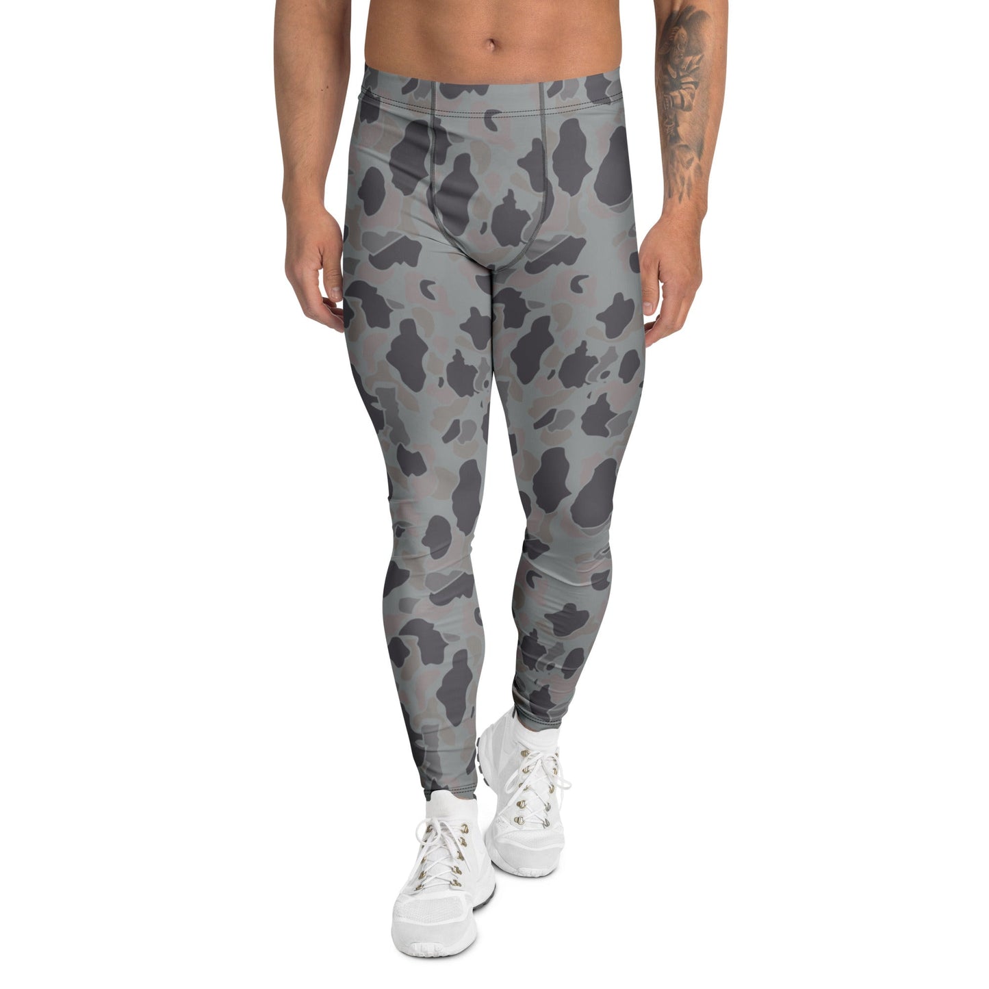 American Frog Skin Snow Shadow CAMO Mens Leggings - XS