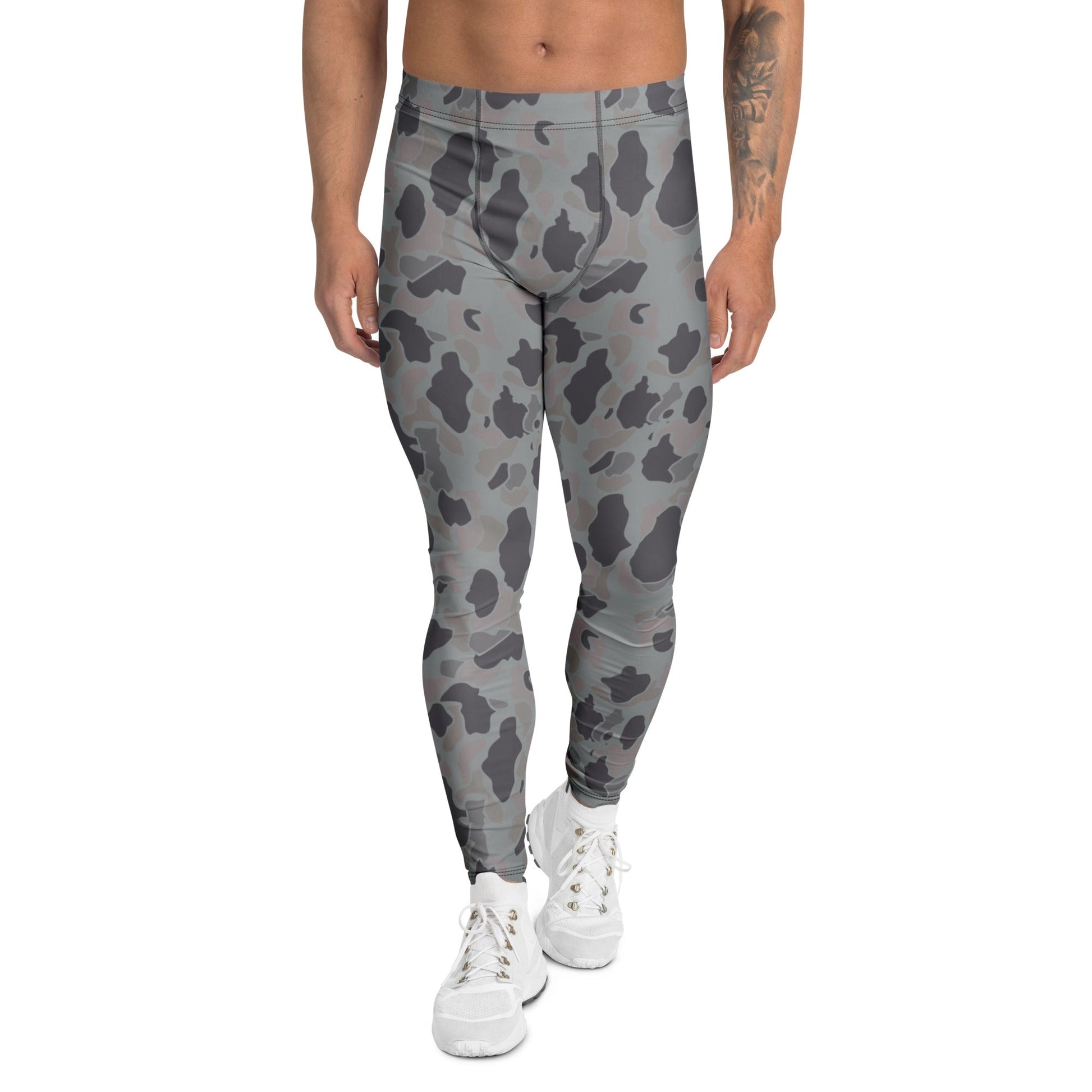 American Frog Skin Snow Shadow CAMO Mens Leggings - XS