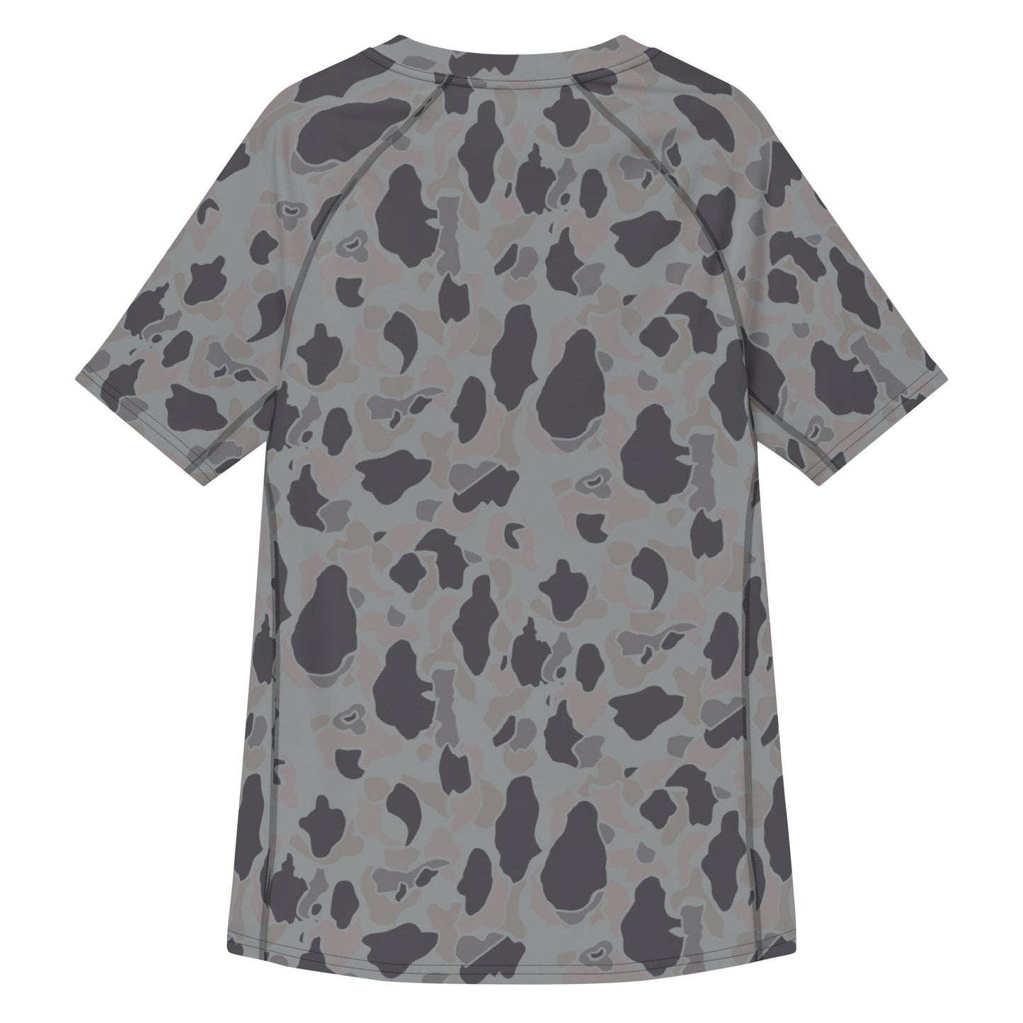 American Frog Skin Snow Shadow CAMO Mens Short-Sleeve Rash Guard