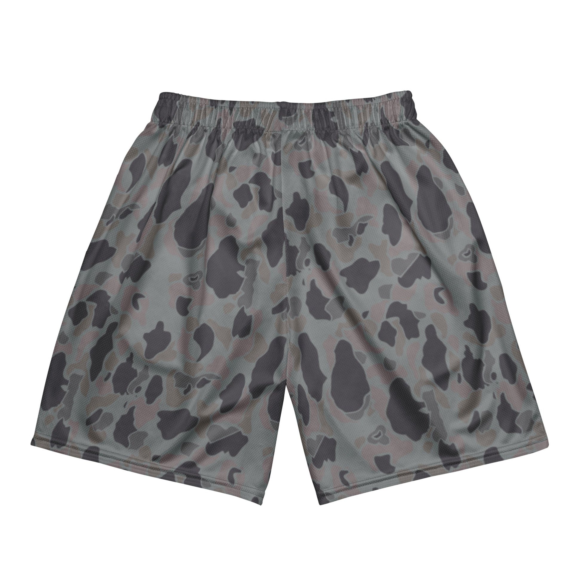 American Frog Skin Snow Shadow CAMO Unisex Mesh Shorts