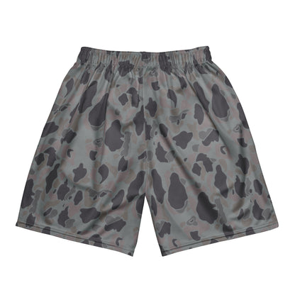American Frog Skin Snow Shadow CAMO Unisex Mesh Shorts