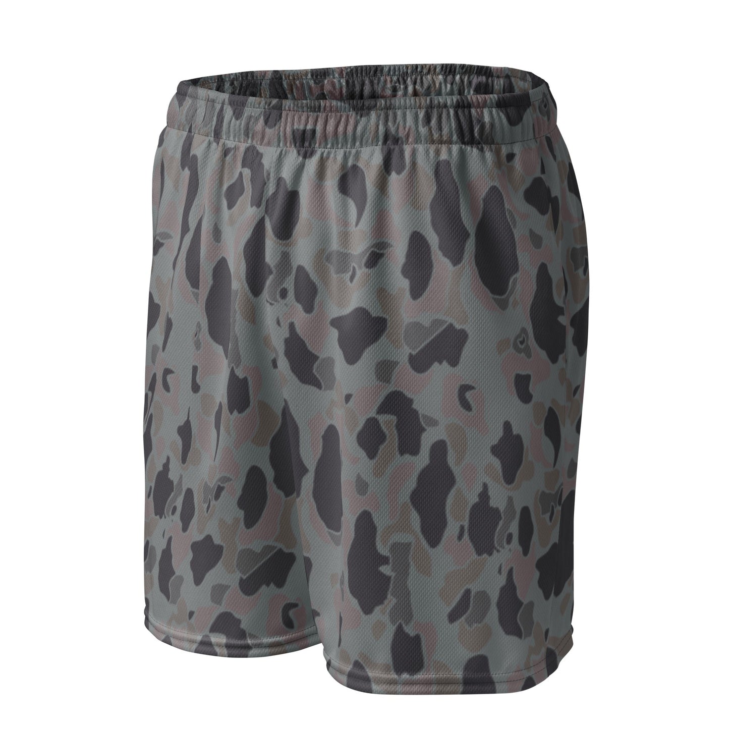 American Frog Skin Snow Shadow CAMO Unisex Mesh Shorts