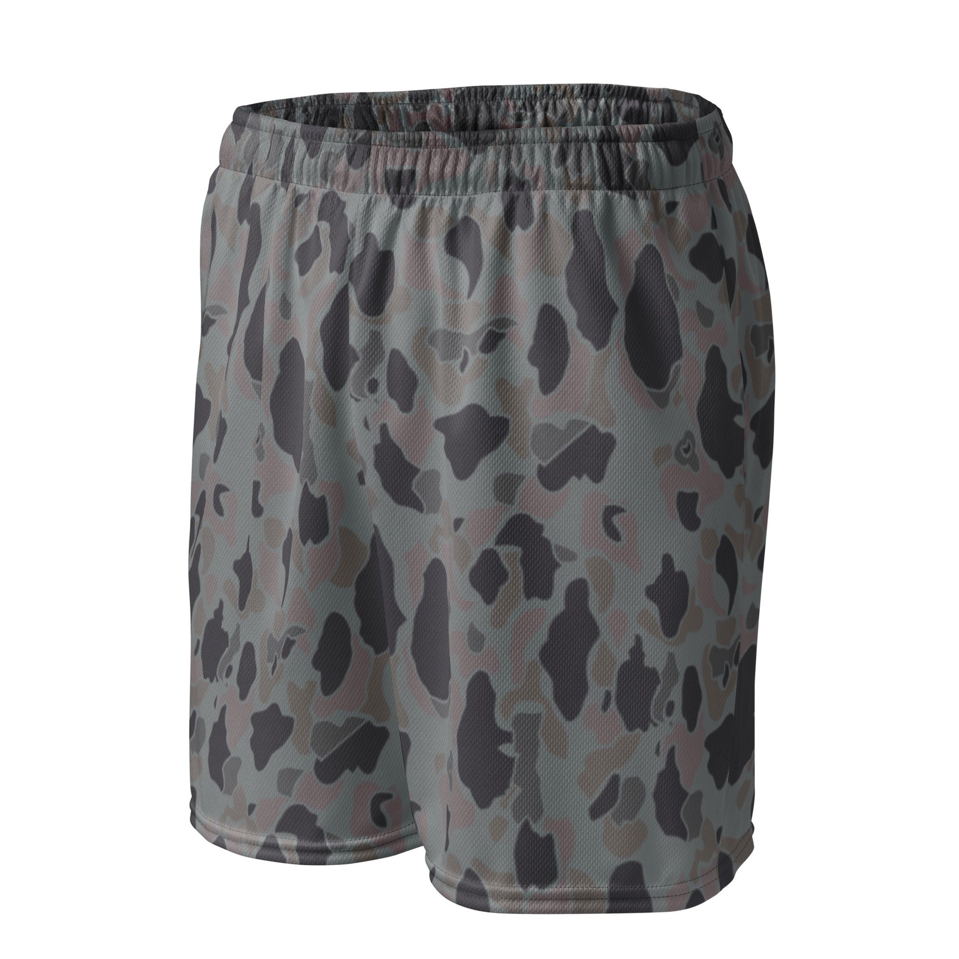 American Frog Skin Snow Shadow CAMO Unisex Mesh Shorts