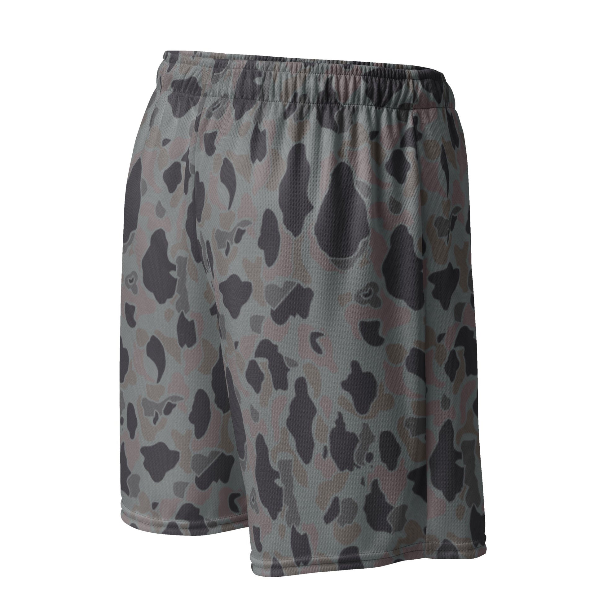 American Frog Skin Snow Shadow CAMO Unisex Mesh Shorts