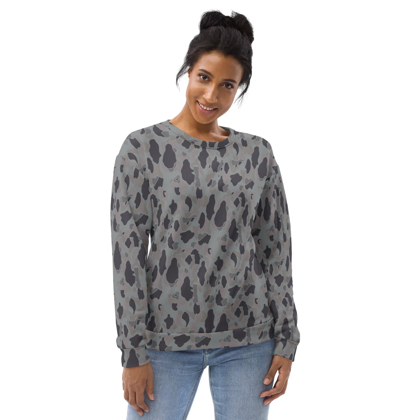 American Frog Skin Snow Shadow CAMO Unisex Sweatshirt