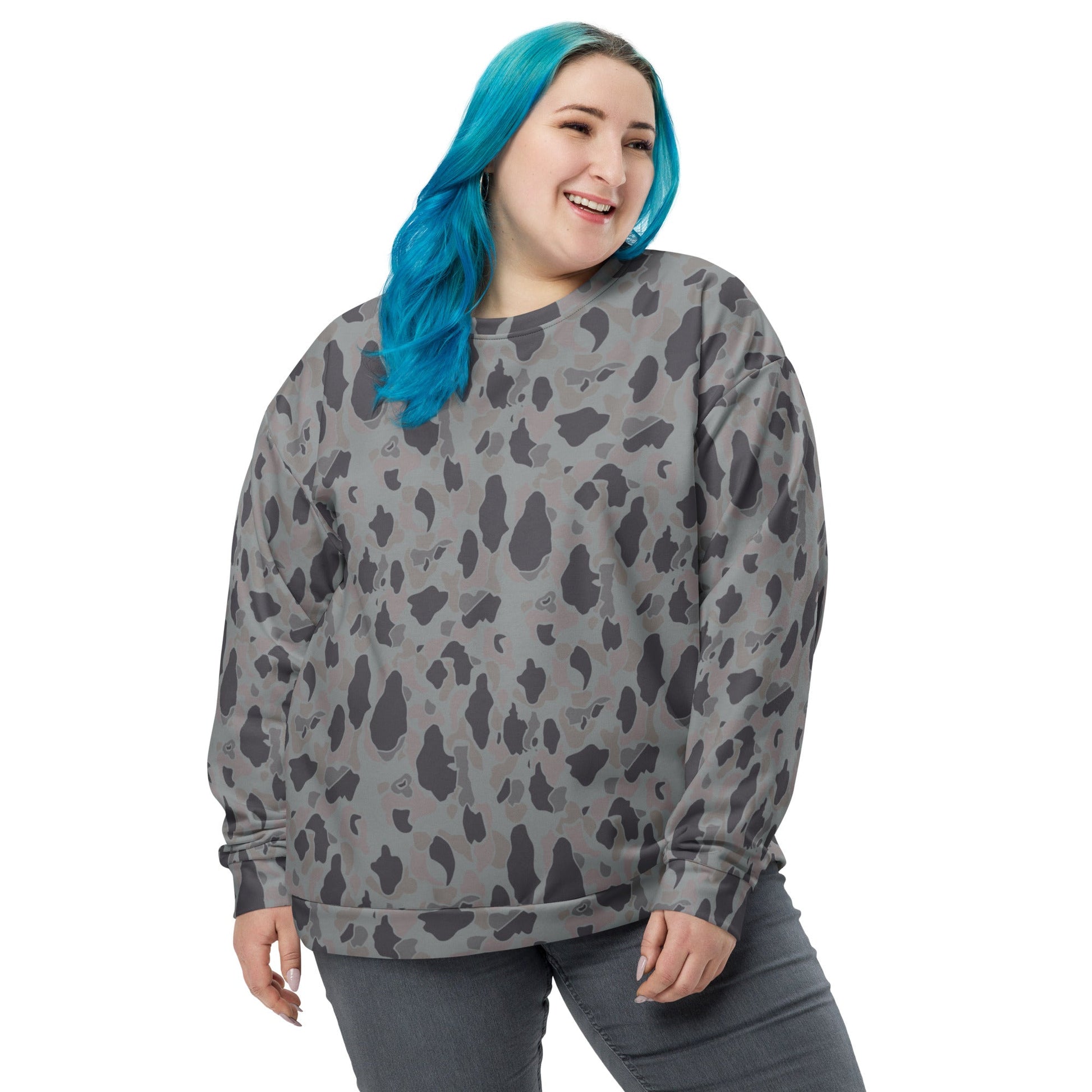 American Frog Skin Snow Shadow CAMO Unisex Sweatshirt