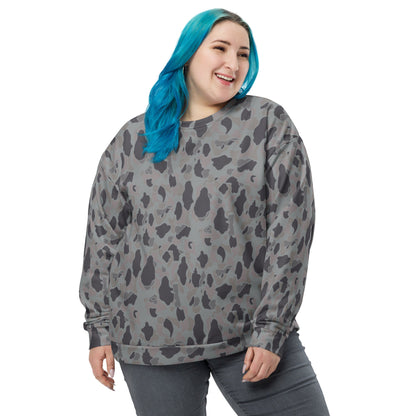 American Frog Skin Snow Shadow CAMO Unisex Sweatshirt