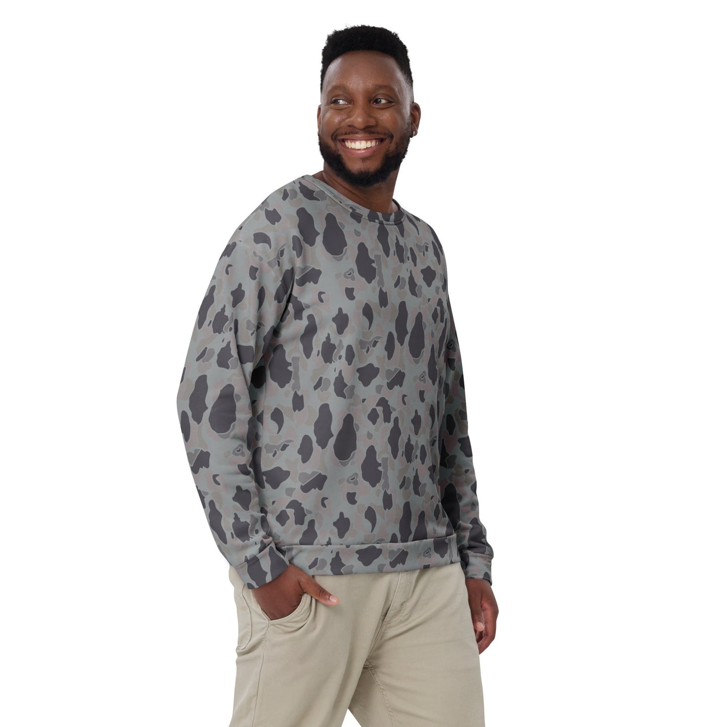 American Frog Skin Snow Shadow CAMO Unisex Sweatshirt