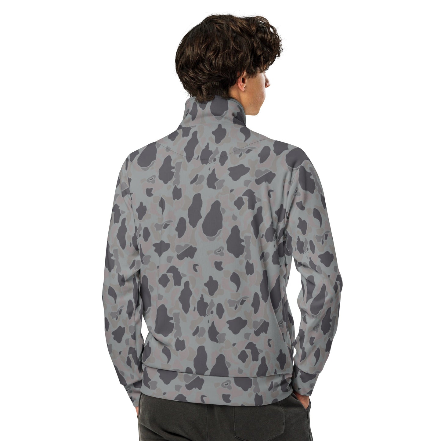 American Frog Skin Snow Shadow CAMO Unisex Track Jacket
