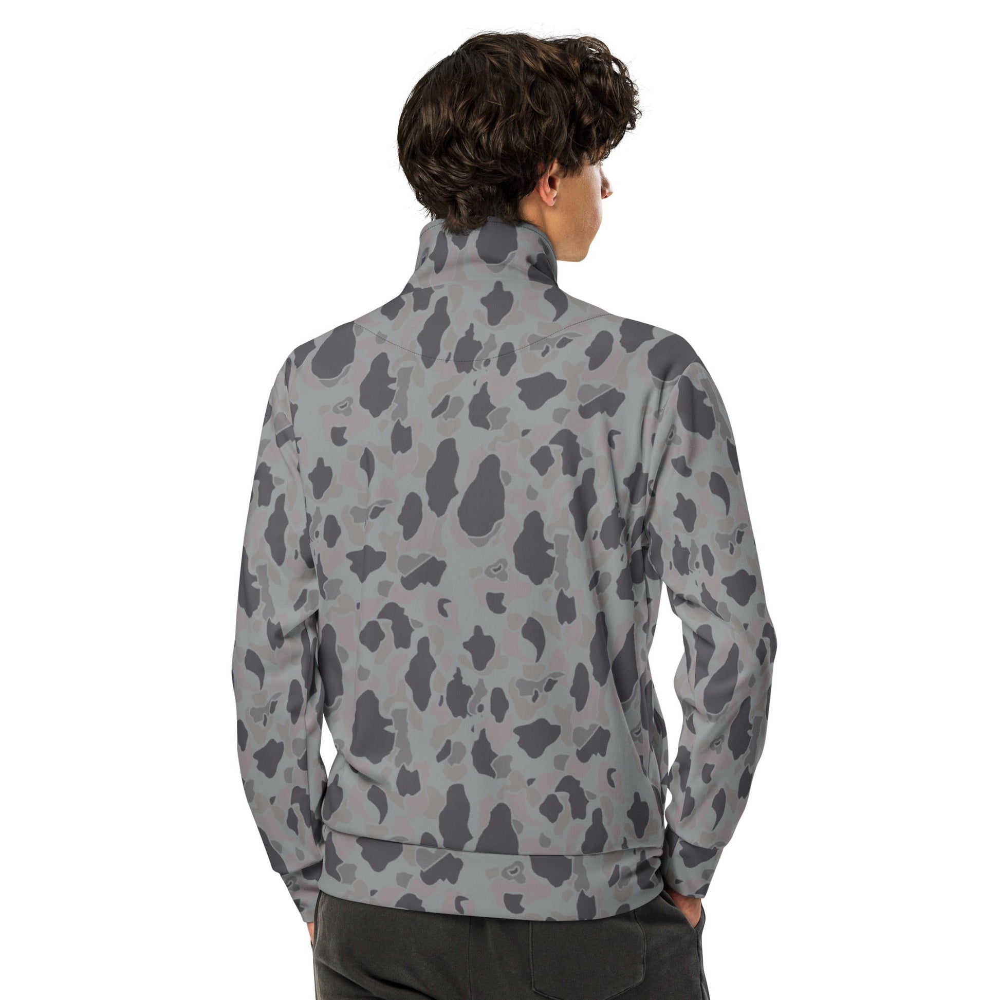 American Frog Skin Snow Shadow CAMO Unisex Track Jacket