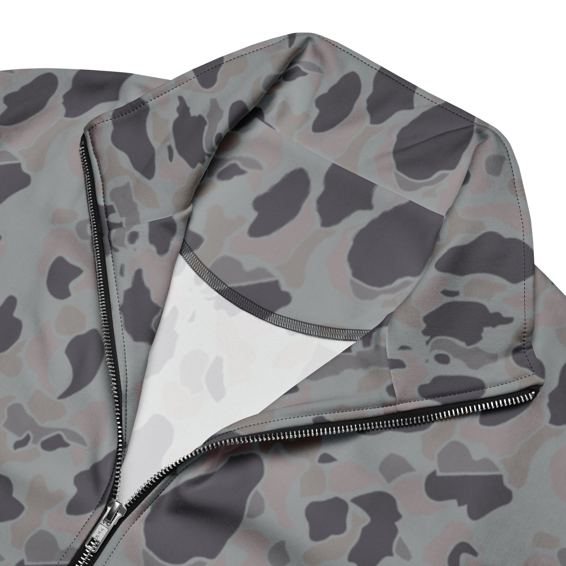 American Frog Skin Snow Shadow CAMO Unisex Track Jacket