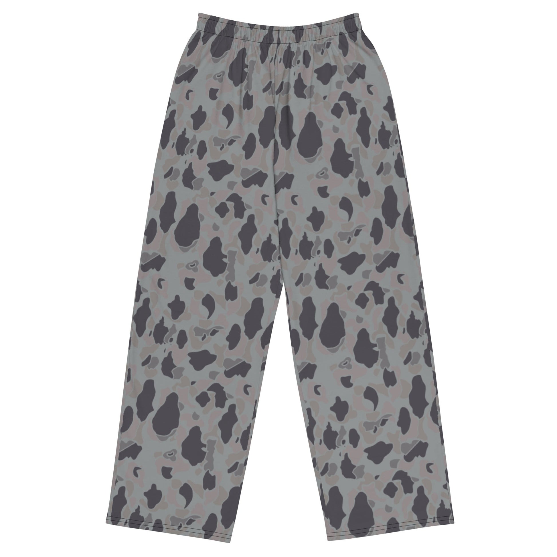American Frog Skin Snow Shadow CAMO Unisex Wide-Leg Leisure Pants - 2XS
