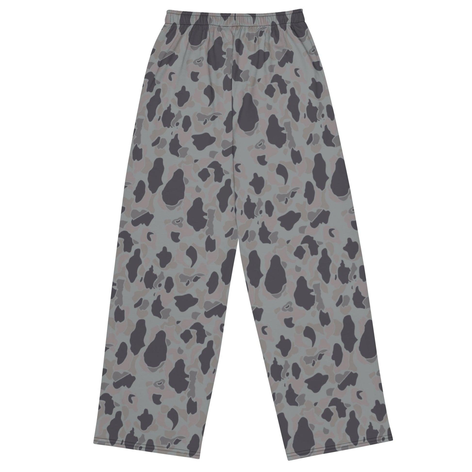 American Frog Skin Snow Shadow CAMO Unisex Wide-Leg Leisure Pants