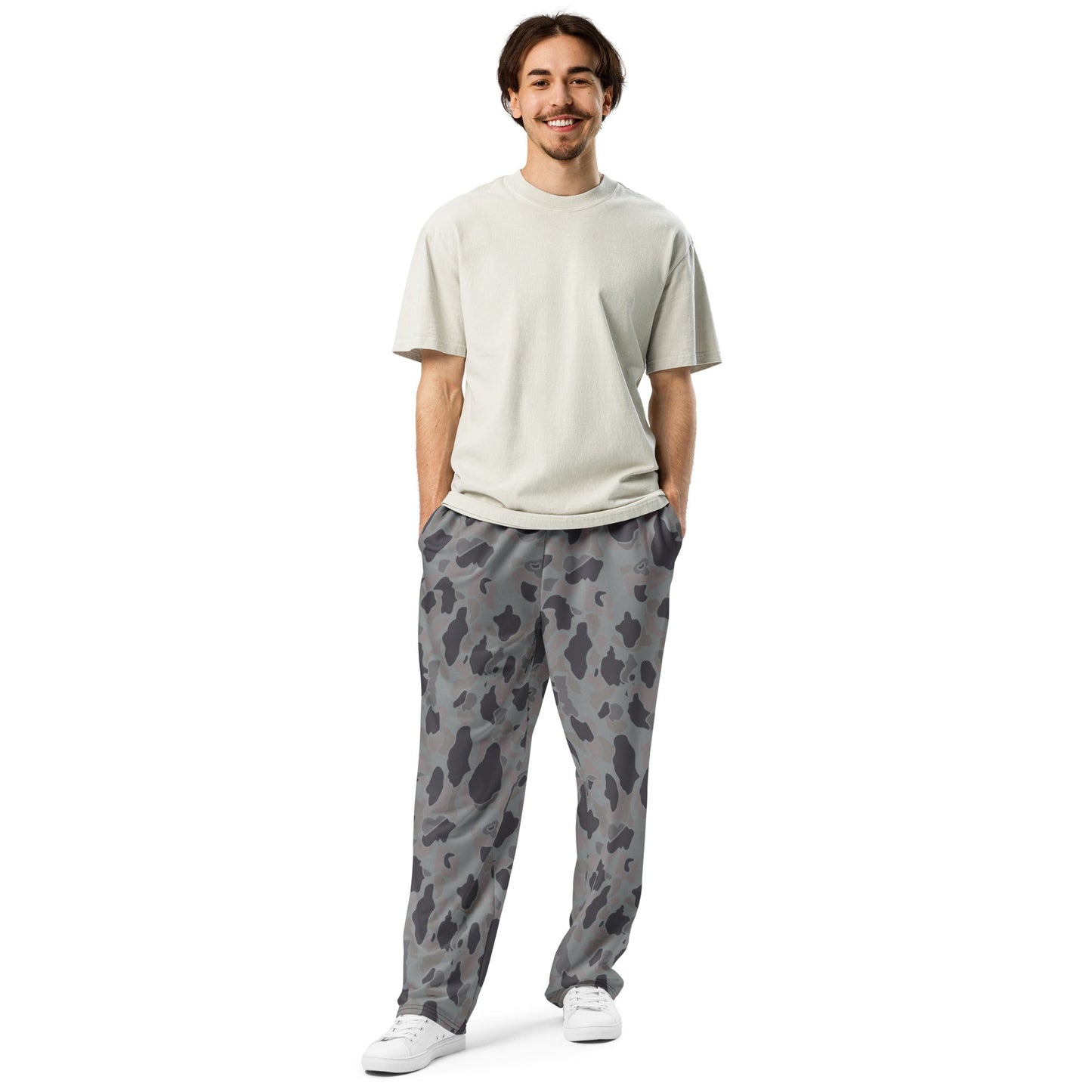 American Frog Skin Snow Shadow CAMO Wide-leg joggers - Joggers