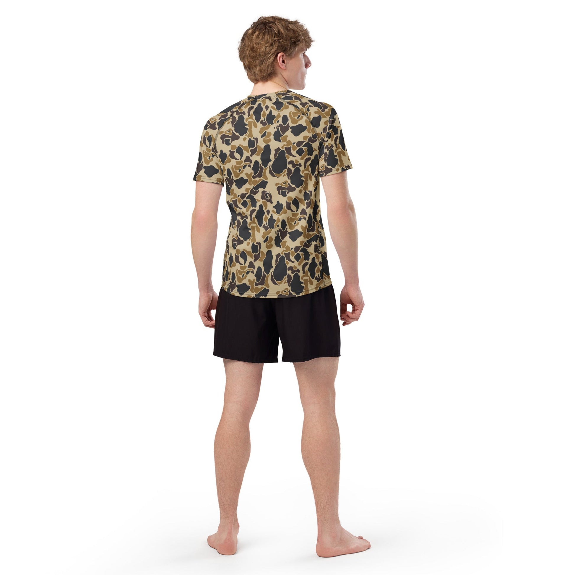 American Frog Skin Timberland CAMO Mens Short-Sleeve Rash Guard - Short-sleeve Guards