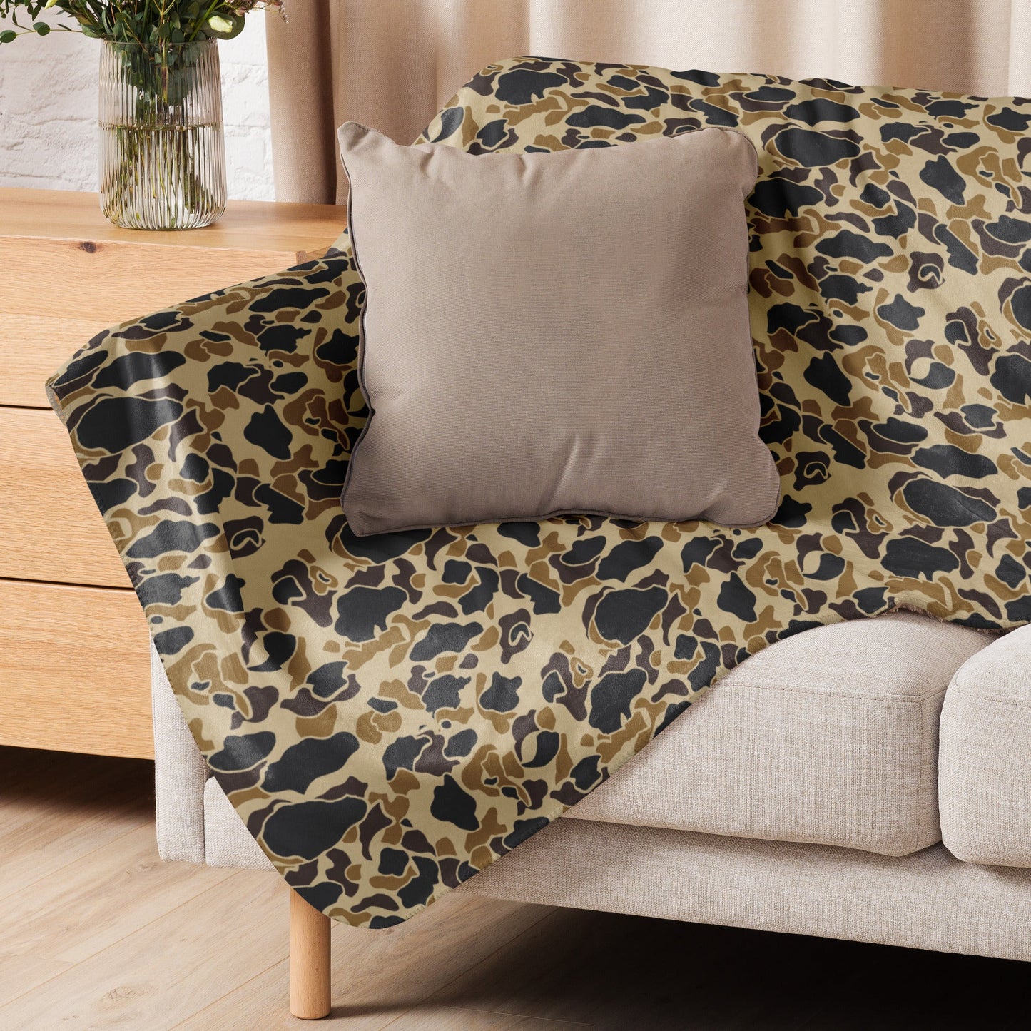 American Frog Skin Timberland CAMO Sherpa blanket - Blankets
