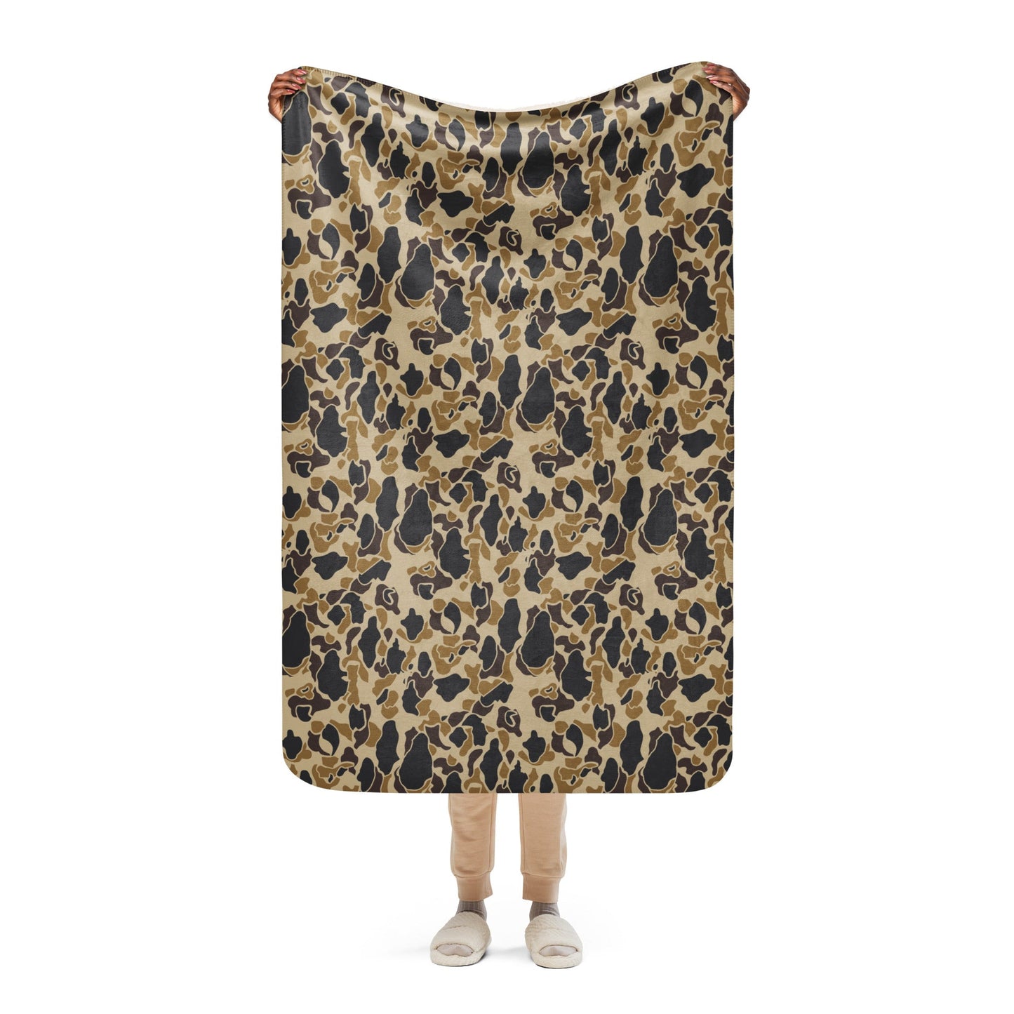 American Frog Skin Timberland CAMO Sherpa blanket - 37″×57″ - Blankets