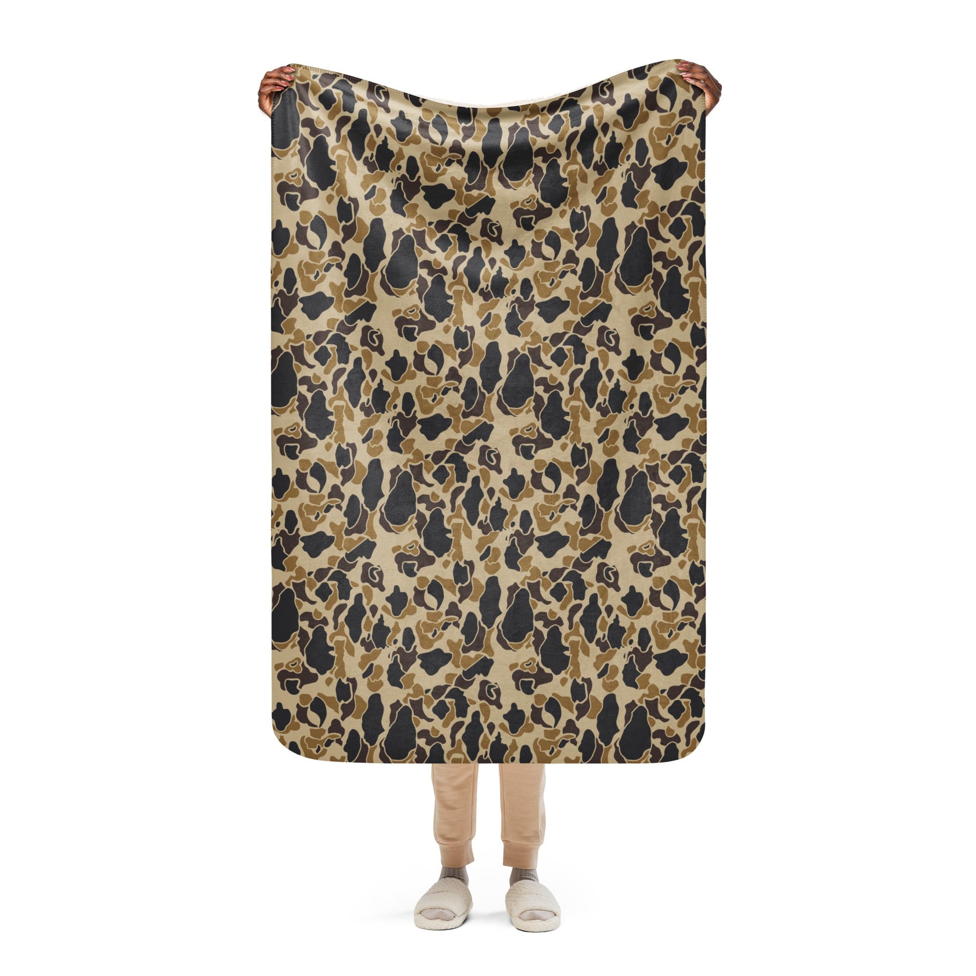 American Frog Skin Timberland CAMO Sherpa blanket - 37″×57″ - Blankets