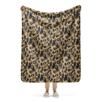 American Frog Skin Timberland CAMO Sherpa blanket - 50″×60″ - Blankets