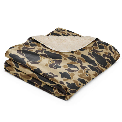 American Frog Skin Timberland CAMO Sherpa blanket - Blankets