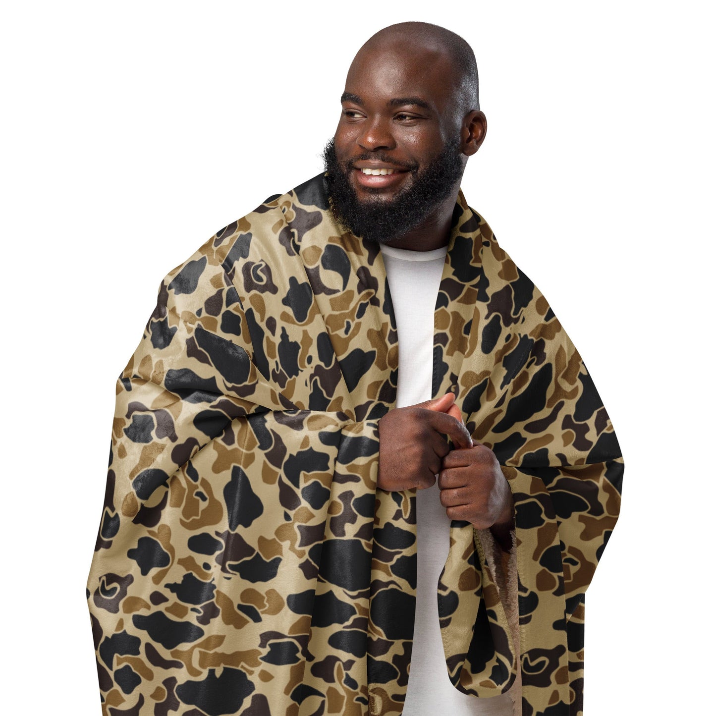American Frog Skin Timberland CAMO Sherpa blanket - Blankets
