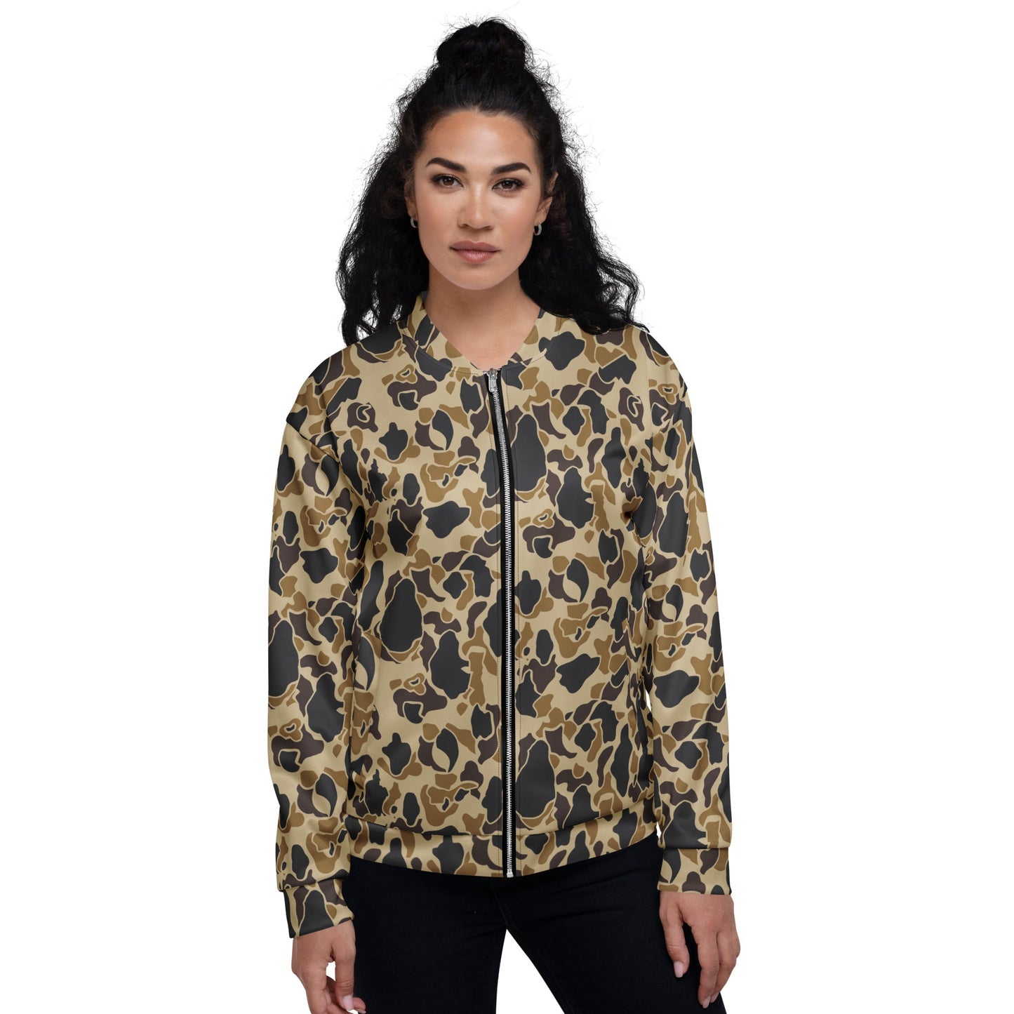 American Frog Skin Timberland CAMO Unisex Bomber Jacket - Jackets