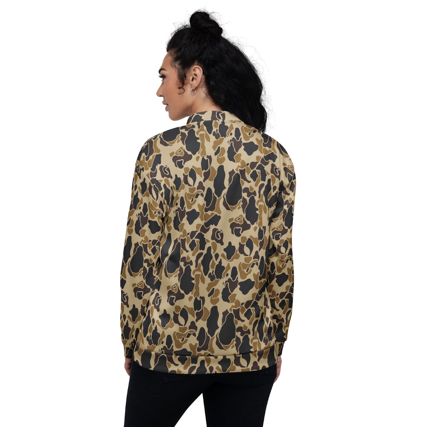 American Frog Skin Timberland CAMO Unisex Bomber Jacket - Jackets