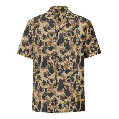 American Frog Skin Timberland CAMO Unisex button shirt - Button Shirts