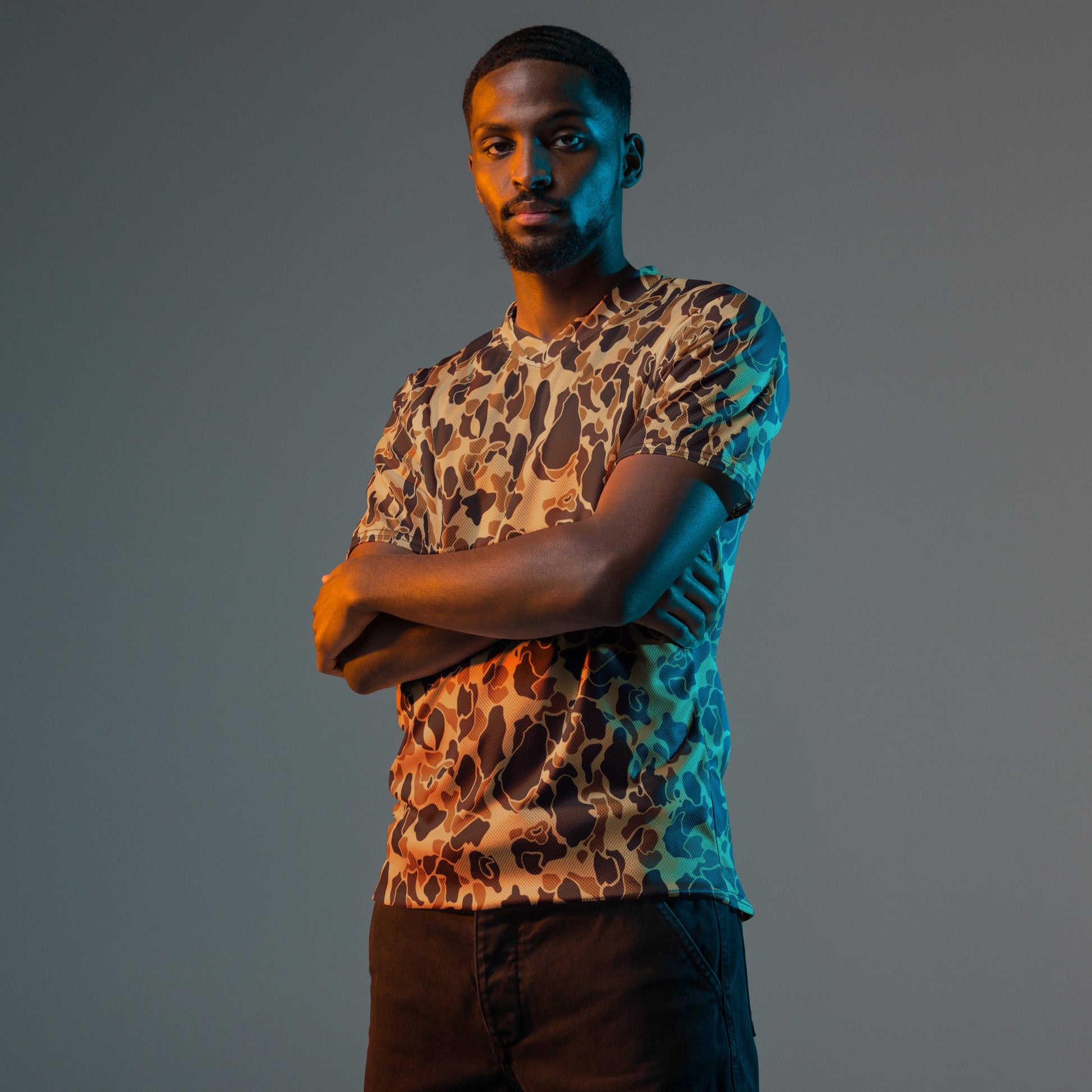 American Frog Skin Timberland CAMO unisex sports jersey - Sports Jerseys