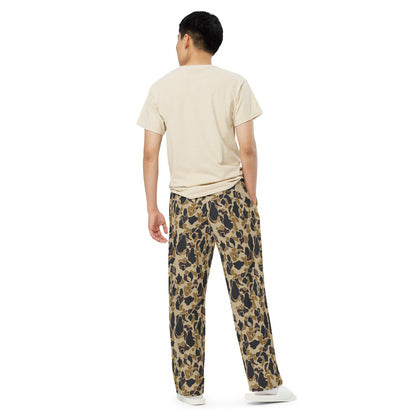 American Frog Skin Timberland CAMO unisex wide-leg pants - Wide-leg Pants