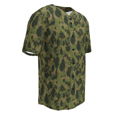 American Frog Skin Tropical CAMO baseball jersey - Baseball Jerseys