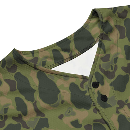 American Frog Skin Tropical CAMO baseball jersey - Baseball Jerseys
