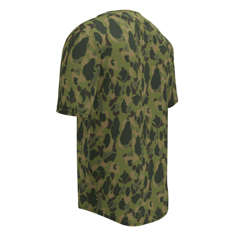 American Frog Skin Tropical CAMO Unisex Baseball Jersey