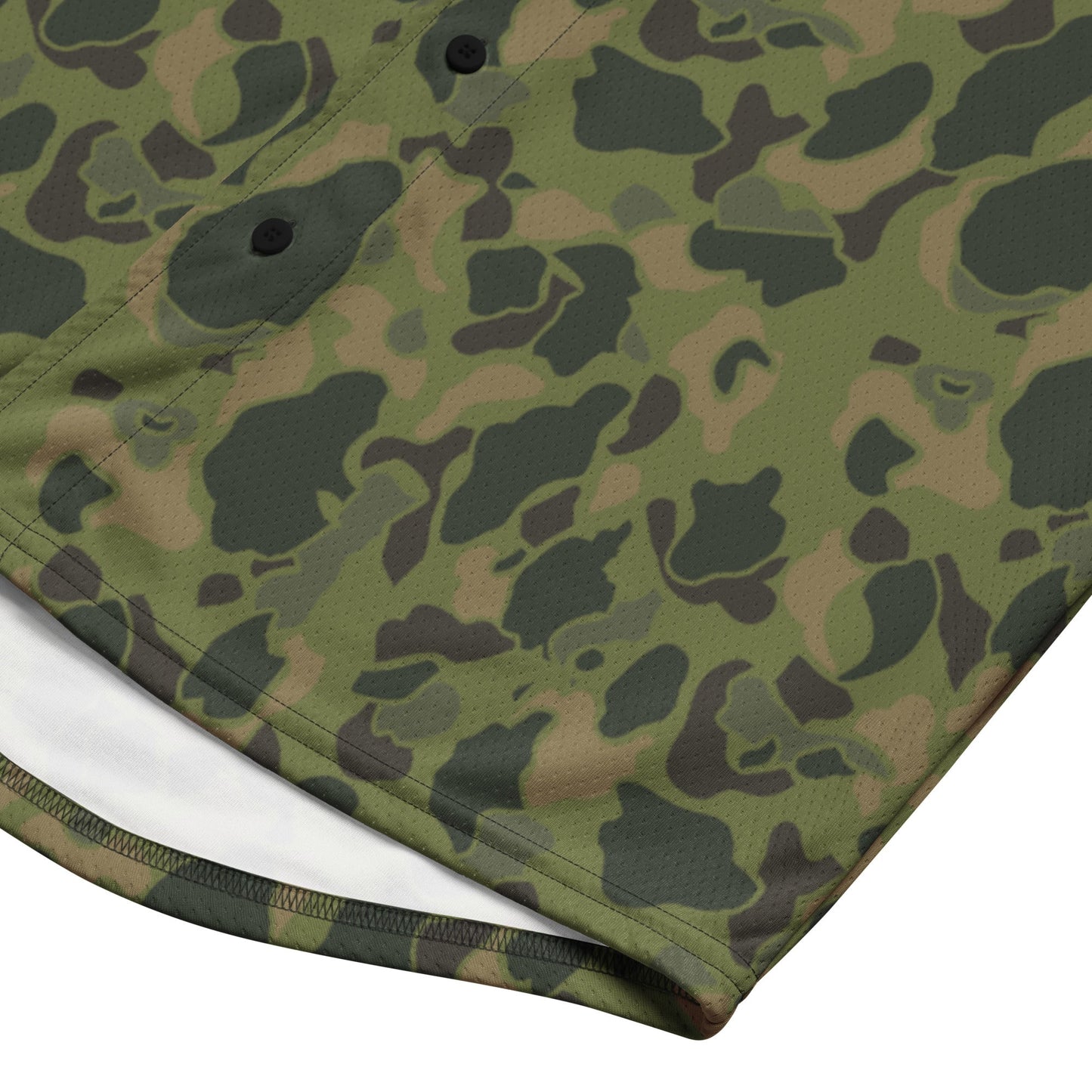 American Frog Skin Tropical CAMO baseball jersey - Baseball Jerseys