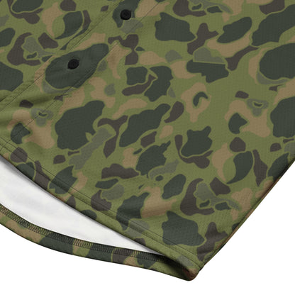 American Frog Skin Tropical CAMO baseball jersey - Baseball Jerseys