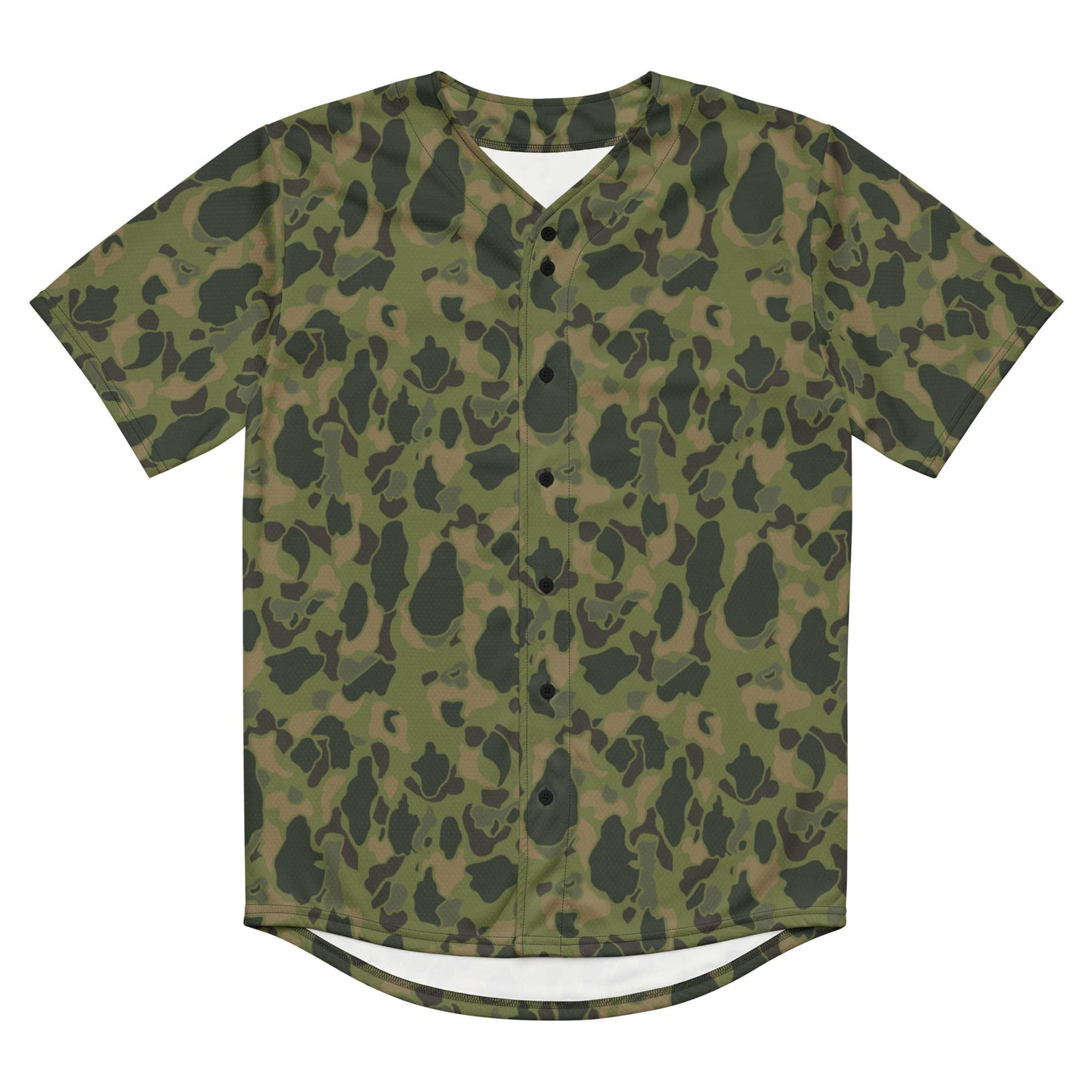 American Frog Skin Tropical CAMO baseball jersey - Baseball Jerseys