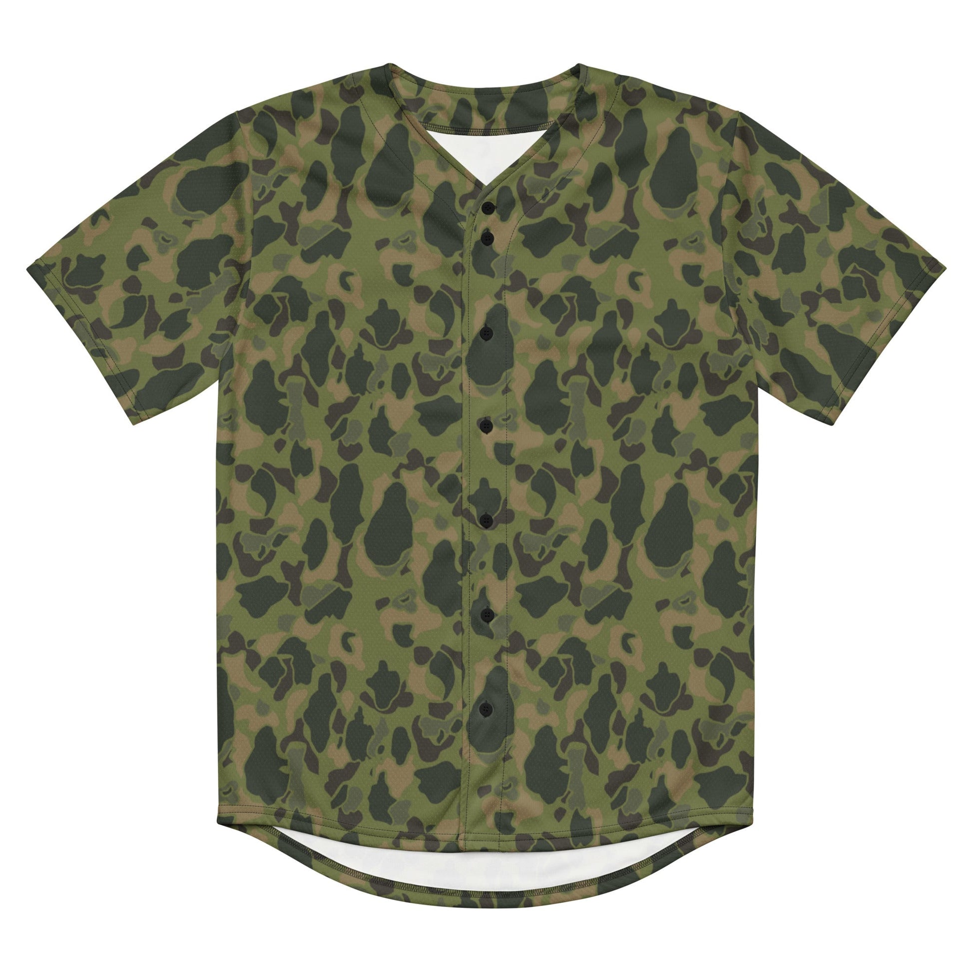 American Frog Skin Tropical CAMO baseball jersey - Baseball Jerseys