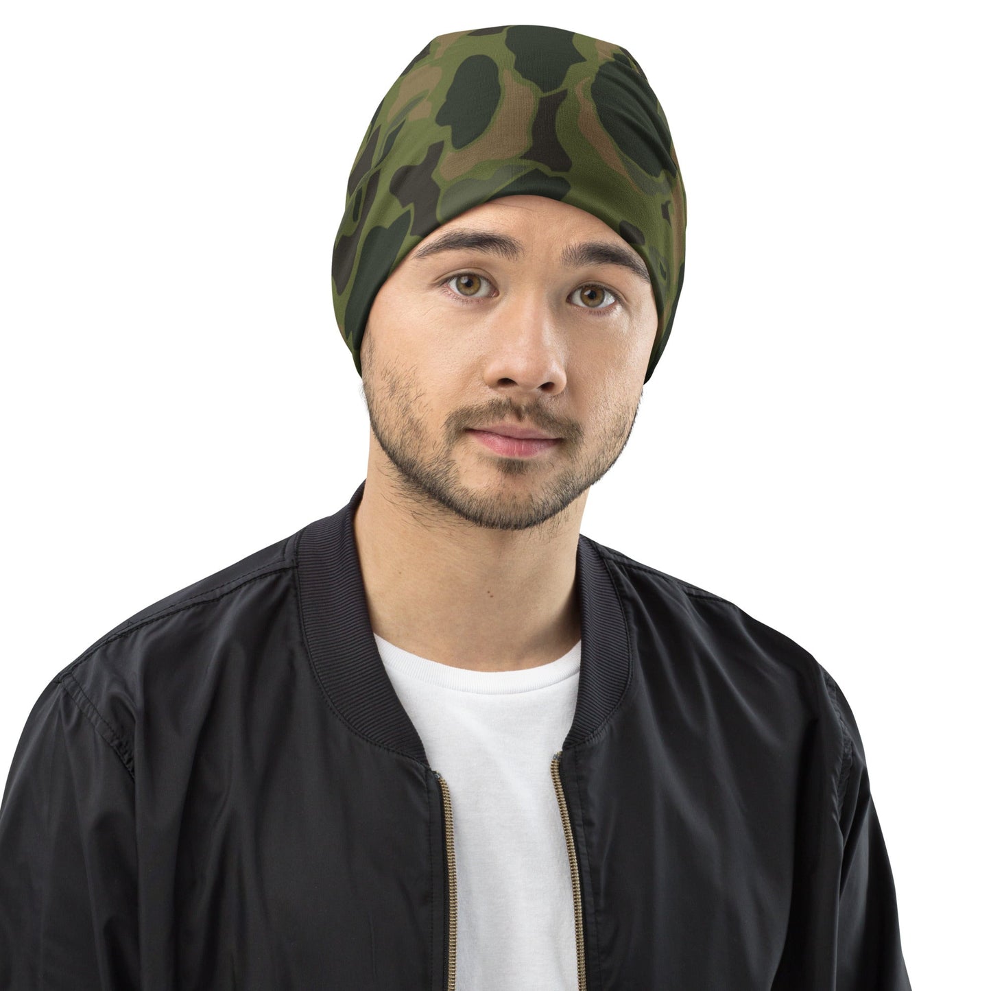 American Frog Skin Tropical CAMO Beanie - S - Beanies