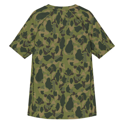 American Frog Skin Tropical CAMO Mens Short-Sleeve Rash Guard - Short-sleeve Guards