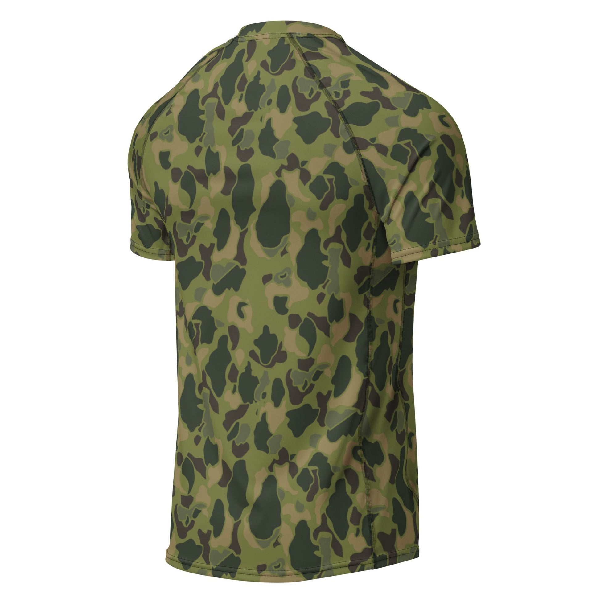 American Frog Skin Tropical CAMO Mens Short-Sleeve Rash Guard - Short-sleeve Guards