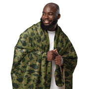 American Frog Skin Tropical CAMO Sherpa Blanket