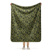 American Frog Skin Tropical CAMO Sherpa Blanket - 50″×60″