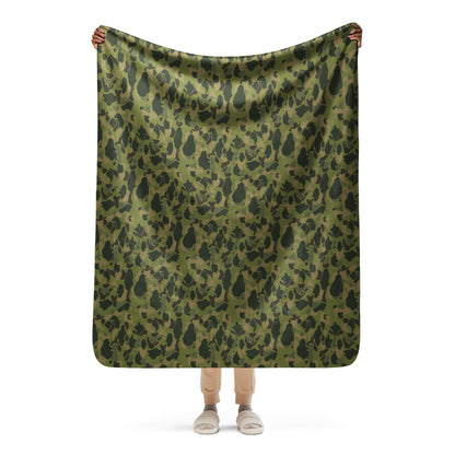 American Frog Skin Tropical CAMO Sherpa blanket - 50″×60″ - Blankets