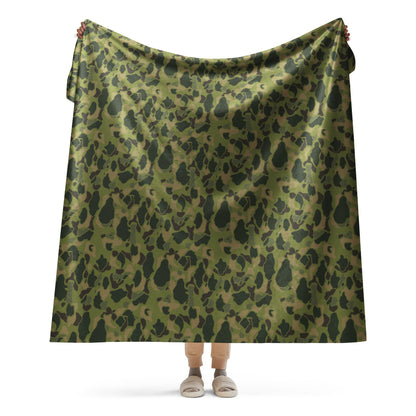 American Frog Skin Tropical CAMO Sherpa blanket - 60″×80″ - Blankets